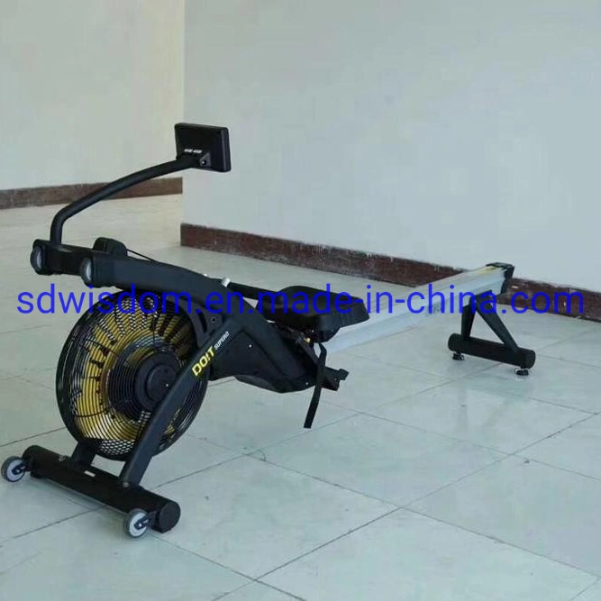 Commercial Fitness Equipment Rowing Machine / Air Rower for Gym Club