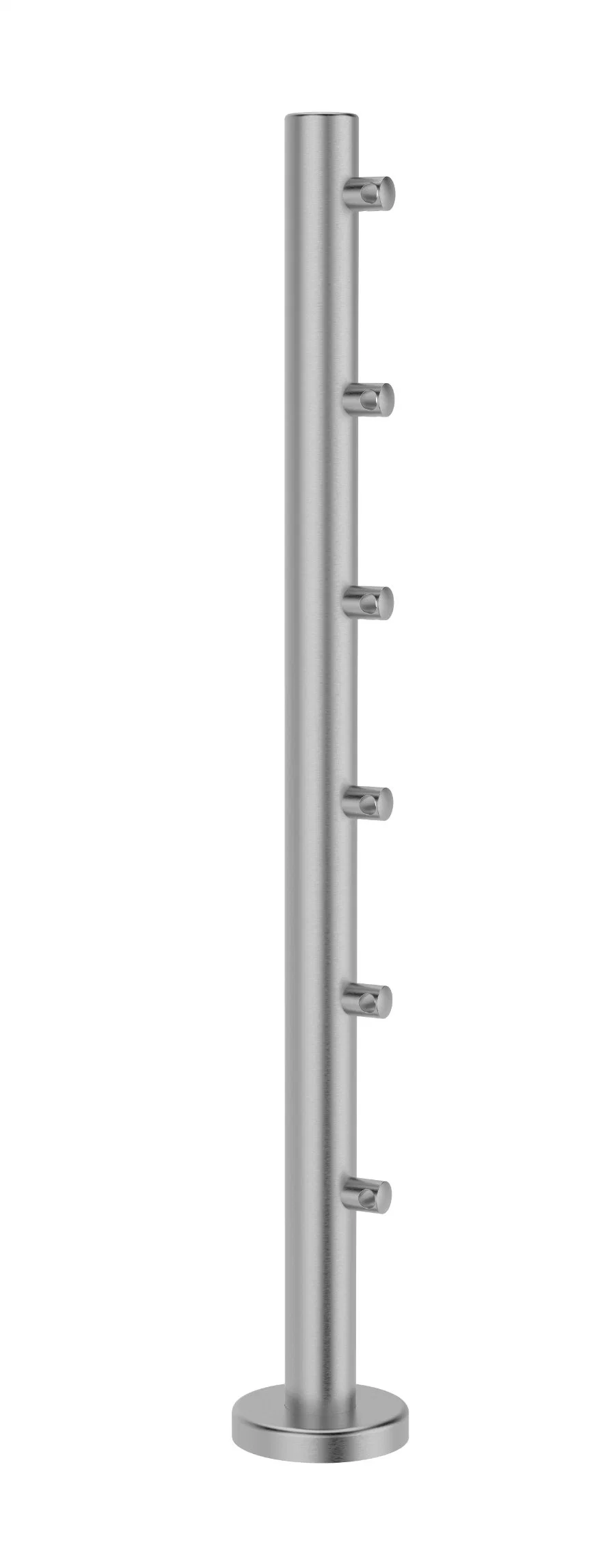 OEM/ODM Stainless Steel Round Post with Bar Holder/Cable Wire