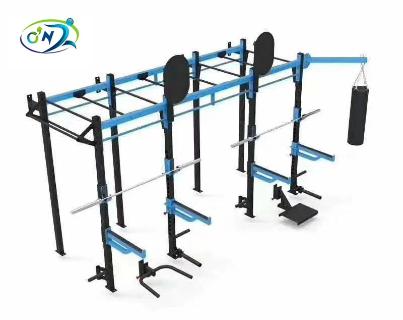 Commercial Gym Machine Cross Fit Rig Power Rack Ideal Equipment for Use in Group Training