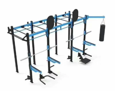 Commercial Gym Machine Cross Fit Rig Power Rack Ideal Equipment for Use in Group Training