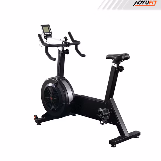 Commercial Equipment Adjustable Resistance Air Bike for Gym or Home Use